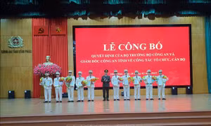 Sắp xếp tổ chức bộ máy Công an: Bảo đảm nhiệm vụ thông suốt, không ngắt quãng