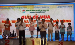 Quảng Trị giành ngôi Nhất toàn đoàn tại Giải Cờ vua miền Trung và Tây nguyên mở rộng năm 2026