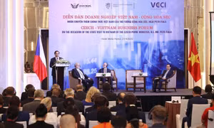 Thủ tướng Việt Nam và Thủ tướng Séc dự Diễn đàn doanh nghiệp
