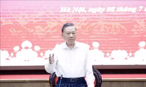 Tổng Bí thư, Chủ tịch nước Tô Lâm làm việc với Thành ủy Hà Nội