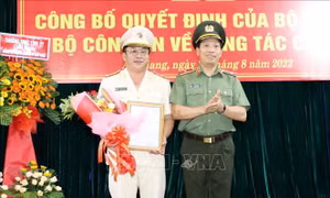 Đại tá Lâm Phước Nguyên giữ chức vụ Giám đốc Công an tỉnh An Giang