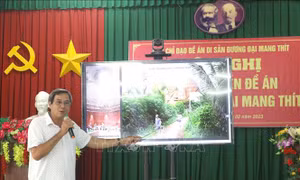 Tuyên truyền Đề án Di sản đương đại Mang Thít