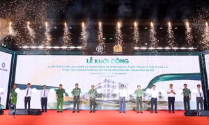 Khởi công dự án nhà ở cho lực lượng vũ trang CAND tại Đông Anh, Hà Nội