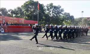 Đào tạo đội ngũ Công an nhân dân bản lĩnh, tinh nhuệ, sẵn sàng nhận nhiệm vụ 