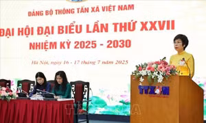 Đại hội đại biểu Đảng bộ TTXVN lần thứ 27, nhiệm kỳ 2025 - 2030 (Phiên trù bị)