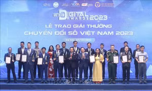 Giải thưởng Chuyển đổi số Việt Nam 2023: Thúc đẩy chuyển đổi số, đổi mới sáng tạo