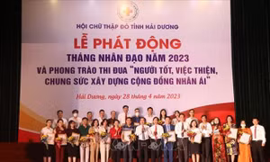 Hải Dương phấn đấu trợ giúp 1.600 lượt địa chỉ nhân đạo