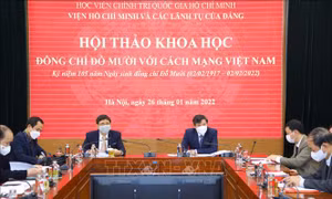 Hội thảo khoa học 'Đồng chí Đỗ Mười với cách mạng Việt Nam'