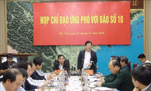 Kêu gọi tàu, thuyền tránh trú và sơ tán dân đến nơi an toàn trước bão số 10