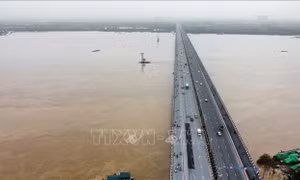 Mực nước các sông Hồng, Đuống giảm dần
