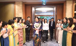 Phu nhân Ngô Phương Ly gặp mặt thân tình các cô dâu Việt Nam tại Hàn Quốc