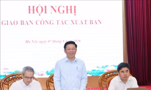 Hội nghị giao ban công tác xuất bản