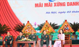 Giao lưu 'Mãi mãi xứng danh Bộ đội Cụ Hồ'