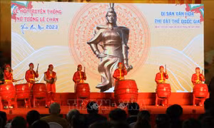 Khai mạc Lễ hội truyền thống Nữ tướng Lê Chân năm 2023
