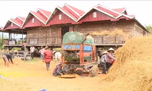 Nhiều gia đình người dân tộc thiểu số tại huyện Krông Pa (Gia Lai) đã có đời sống khá giả nhờ nguồn vốn từ các chương trình mục tiêu Quốc gia