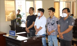 Bạc Liêu: Tuyên y án sơ thẩm với 5 bị cáo tàng trữ, mua bán trái phép vũ khí quân dụng