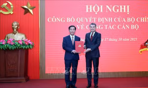 Đồng chí Nguyễn Văn Phương được chỉ định giữ chức Bí thư Tỉnh ủy Quảng Trị