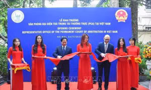 Khai trương Văn phòng đại diện của Tòa trọng tài thường trực (PCA) tại Hà Nội