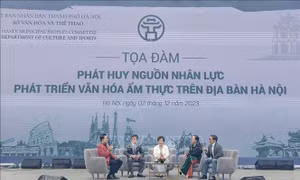 Khai thác lợi thế ẩm thực Hà Nội phát triển công nghiệp văn hóa