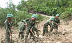 Quảng Ngãi: Mở đường, phá thế cô lập cho 5 thôn ở xã Ngọc Linh 