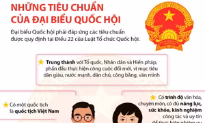 Những tiêu chuẩn của đại biểu Quốc hội