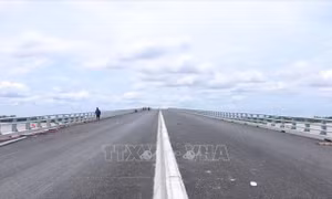 Cầu Đại Ngãi 2 dự kiến thông xe vào tháng 12