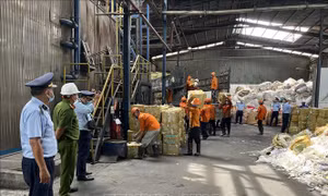 Bình Dương: Tiêu hủy lô hàng nhập lậu trị giá hơn 9 tỷ đồng