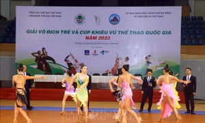 Hơn 1.200 vận động viên tranh tài tại Giải Vô địch trẻ và Cúp Khiêu vũ thể thao quốc gia