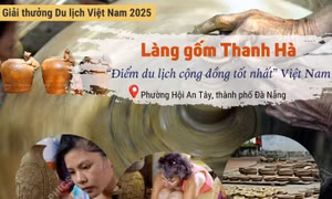 Làng gốm Thanh Hà được vinh danh 'Điểm du lịch cộng đồng tốt nhất' năm 2025