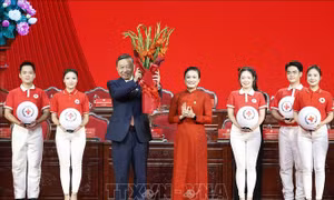 Tổng Bí thư, Chủ tịch nước Tô Lâm dự Đại hội đại biểu toàn quốc Hội Chữ thập đỏ Việt Nam lần thứ XII