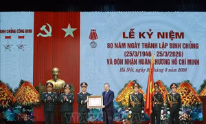 Tổng Bí thư dự Lễ kỷ niệm 80 năm Ngày thành lập Binh chủng Công binh