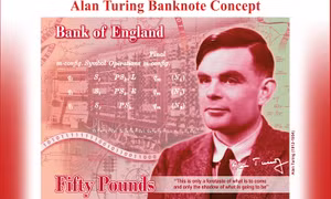 BoE sắp phát hành đồng tiền 50 bảng Anh mới in hình nhà toán học Alan Turing