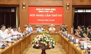 Tổng Bí thư chủ trì Hội nghị Quân ủy Trung ương triển khai nhiệm vụ trọng tâm 6 tháng cuối năm