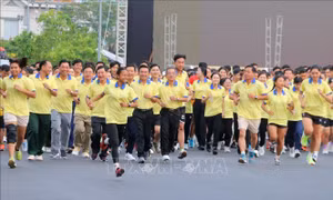 Khuyến khích người dân tập luyện thể dục thể thao, nâng cao sức khỏe
