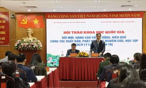 Đổi mới, nâng cao chất lượng, hiệu quả công tác xuất bản, phát hành và nghiên cứu, học tập sách lý luận, chính trị