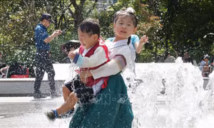 Nắng nóng bất thường tại Hàn Quốc trong dịp lễ Trung Thu 