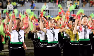 Tự hào khi xòe Thái được tôn vinh