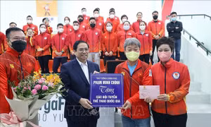 Thủ tướng: Chăm lo để VĐV, HLV có tinh thần và thể chất tốt nhất tham gia SEA Games 31