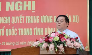 Xây dựng thế trận quốc phòng toàn dân để bảo vệ Tổ quốc