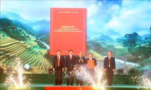 Công bố Nghị quyết thành lập thị xã Sa Pa, Lào Cai