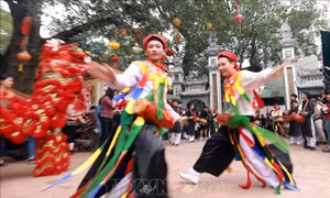 Khai hội truyền thống làng Triều Khúc