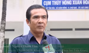 Người công nhân có nhiều sáng kiến vận hành cống ngăn mặn độc đáo