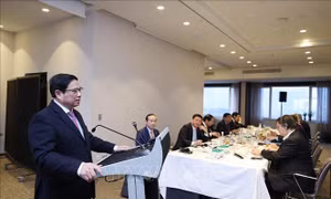 Thủ tướng Phạm Minh Chính làm việc với các tập đoàn của Bỉ