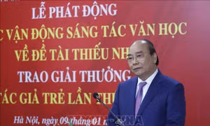 Chủ tịch nước: Mong một ngày không xa Việt Nam sẽ có nhà văn đoạt giải Nobel 