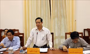 Đoàn công tác Trung ương làm việc với Tỉnh ủy Ninh Thuận về công tác dân tộc