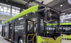 Xe buýt điện của Việt Nam gây chú ý tại triển lãm Busworld Europe 2025