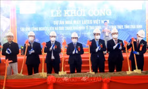 Khởi công chuỗi dự án lớn ở Thái Bình