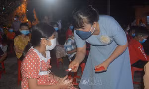 Mang Xuân yêu thương đến với trẻ em có hoàn cảnh đặc biệt