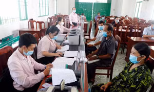 Ngân hàng CSXH tỉnh Sóc Trăng bảo đảm giao dịch an toàn, thông suốt trong mùa dịch