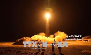 Phiến quân Houthi lại bắn tên lửa đạn đạo vào Saudi Arabia